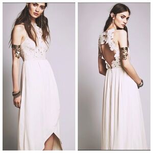Saylor X Free People Melody Maxi Boho Festival Dress XS 0-2